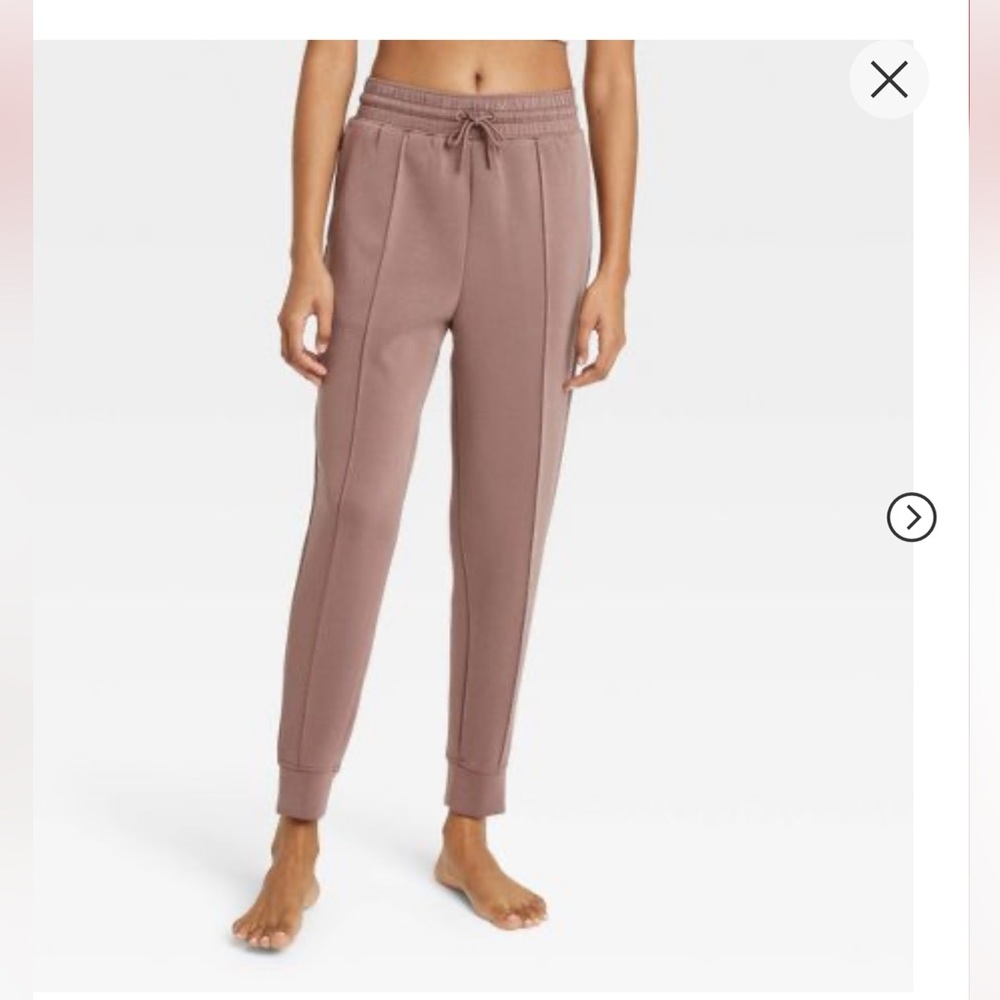 All in motion Women's Sandwash Joggers brown XS